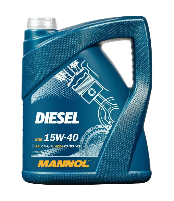 Моторное масло Mannol DIESEL 15W-40, 5л
